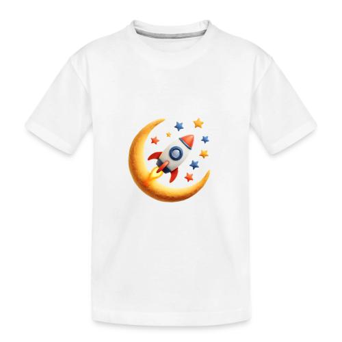 Rocket Among the Stars - Toddler Premium Organic T-Shirt