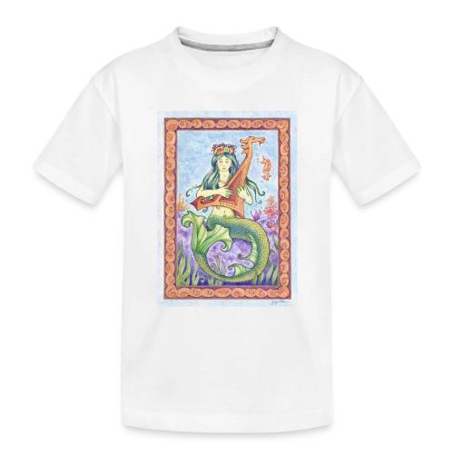 Mermaid Musician - Toddler Premium Organic T-Shirt