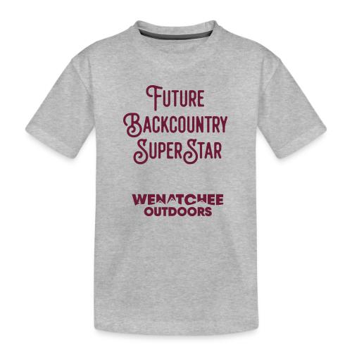 Future Backcountry SuperStar - Toddler Premium Organic T-Shirt