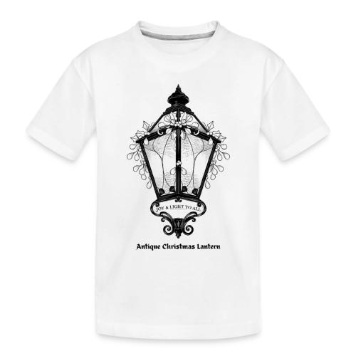 Antique Christmas Lantern T-Shirt - Toddler Premium Organic T-Shirt