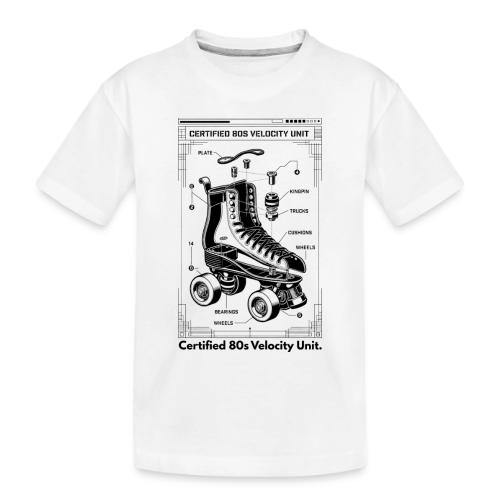Retro Roller Skate T-Shirt - Toddler Premium Organic T-Shirt