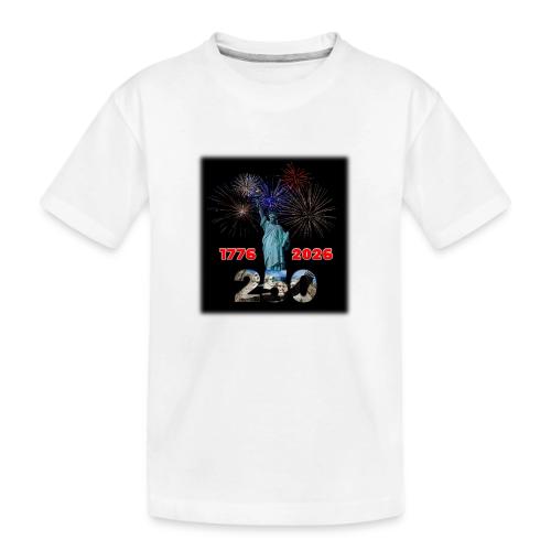 1776 - 2026 - 250 Years USA | Fireworks - Toddler Premium Organic T-Shirt