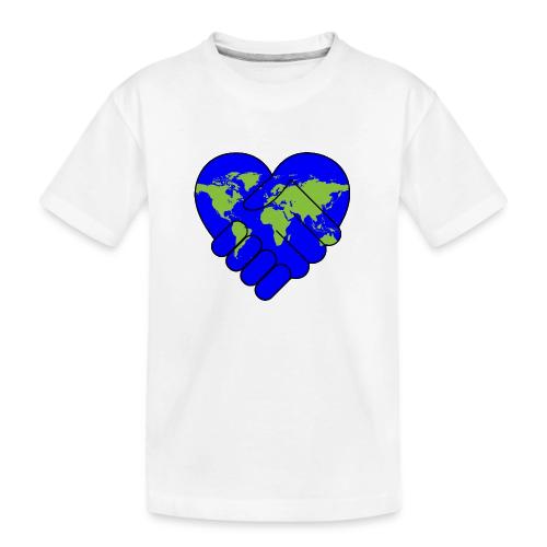 World United in Love - Toddler Premium Organic T-Shirt