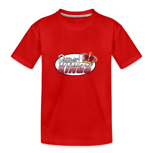 Passportkings white shirt design - Toddler Premium Organic T-Shirt