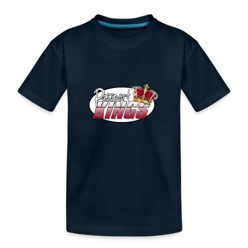 Passportkings white shirt design - Toddler Premium Organic T-Shirt