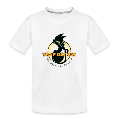 Trap Dat Cat Official Logo - Toddler Premium Organic T-Shirt