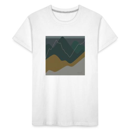 Mountains - Toddler Premium Organic T-Shirt