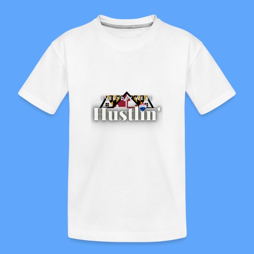 Hustlin House Logo - Toddler Premium Organic T-Shirt
