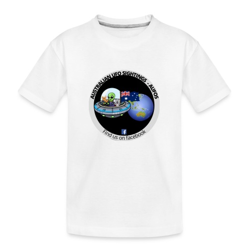 Australian UFO Sightings - AUFOS Single Logo - Toddler Premium Organic T-Shirt