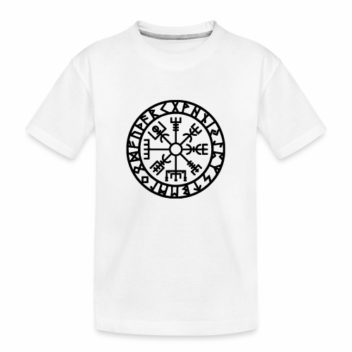 Viking Rune Vegvisir The Runic Compass - Toddler Premium Organic T-Shirt