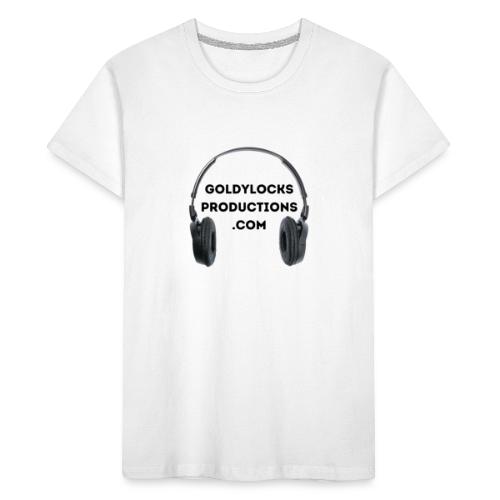Goldylocks Productions Headphones - Toddler Premium Organic T-Shirt