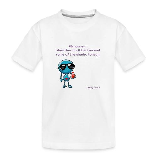 Smoon City 11_Here for the tea - Toddler Premium Organic T-Shirt