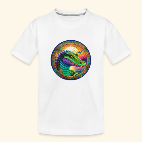 aiTee Alligator 01 - Toddler Premium Organic T-Shirt