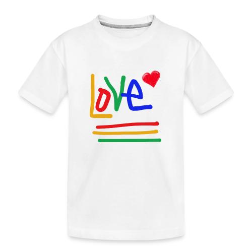 Love - Toddler Premium Organic T-Shirt