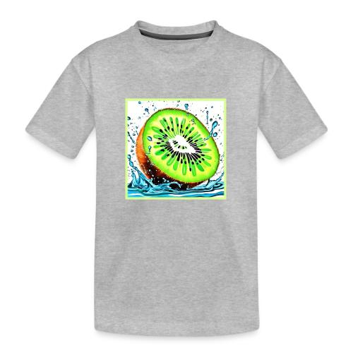 Kiwi Splash of Freshness - Toddler Premium Organic T-Shirt