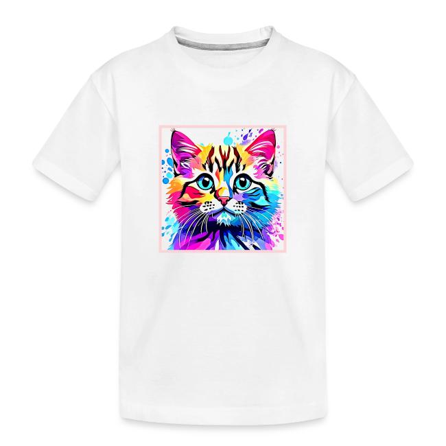Vivid Kitty Vibes Design