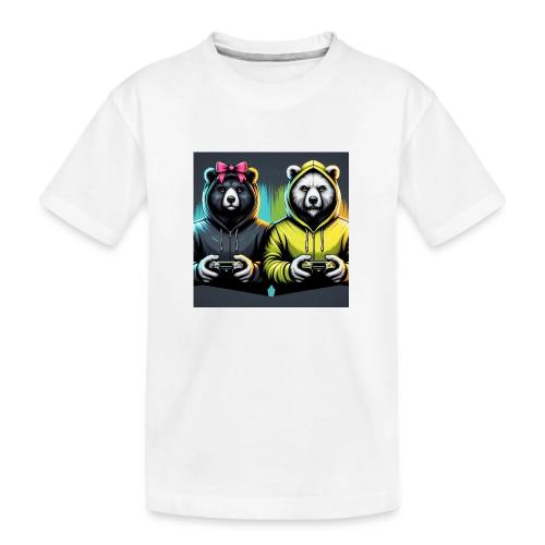 Gamer Bears - Toddler Premium Organic T-Shirt