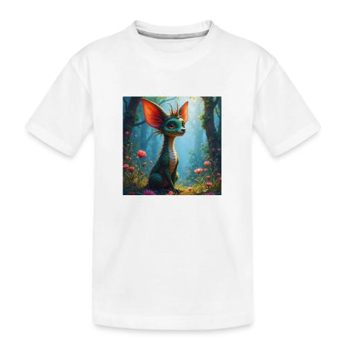 Fantasy Forest Character with Magical Vibe - Toddler Premium Organic T-Shirt