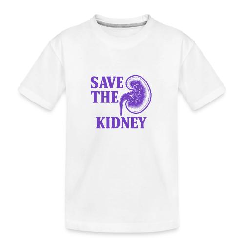Save the kidney - Toddler Premium Organic T-Shirt