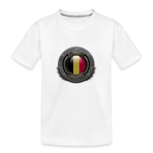 TAW SEAL flags Belgium - Toddler Premium Organic T-Shirt