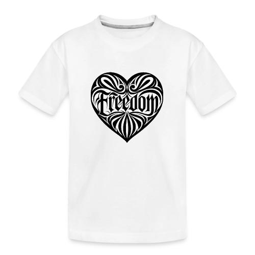 FREEDOM in Heart - Toddler Premium Organic T-Shirt