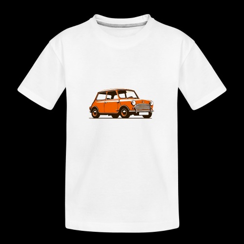 Vintage 1960s Orange Cooper Classic Car Ar - Toddler Premium Organic T-Shirt