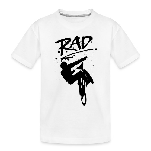 RAD BMX Bike Graffiti 80s Movie Radical Shirts - Toddler Premium Organic T-Shirt