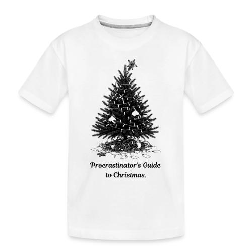 Procrastinator's Guide Christmas T-Shirt - Toddler Premium Organic T-Shirt