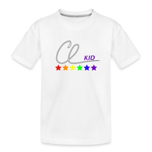 CL KID Logo (Pride) - Toddler Premium Organic T-Shirt