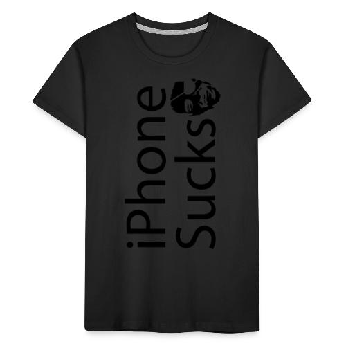 iPhone Sucks - Toddler Premium Organic T-Shirt