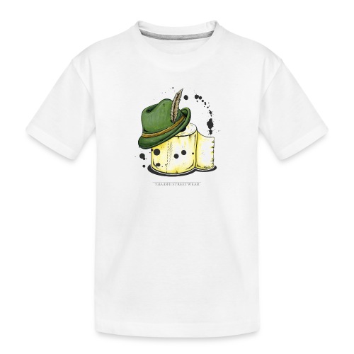 The hunter & the toilet paper - Toddler Premium Organic T-Shirt