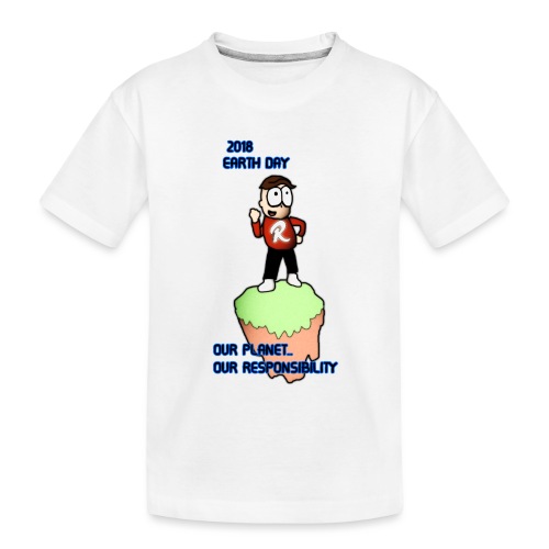 Earth day R3KT #ProtectThePlanet - Toddler Premium Organic T-Shirt
