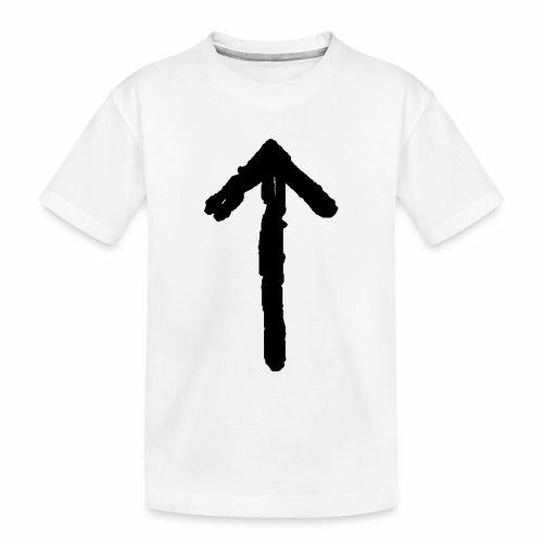 Elder Futhark Rune Tiwaz - Letter T - Toddler Premium Organic T-Shirt