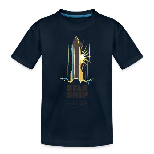 Star Ship Earth - Light - With Logo - Toddler Premium Organic T-Shirt