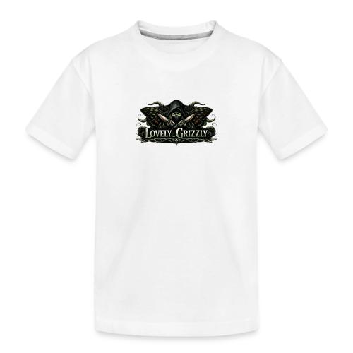 Lovely Grizzly logo - Toddler Premium Organic T-Shirt