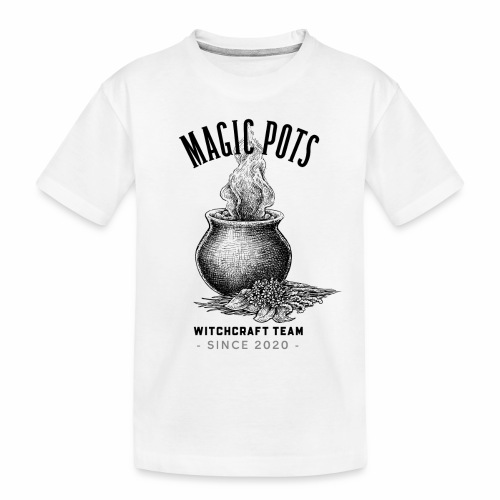 Magic Pots Witchcraft Team Since 2020 - Toddler Premium Organic T-Shirt