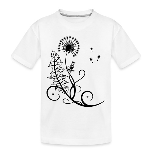 Meadow, dandelion, summer and spring. - Toddler Premium Organic T-Shirt