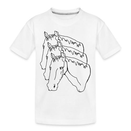 horsey pants - Toddler Premium Organic T-Shirt