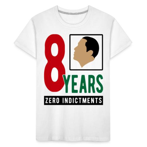 Obama Zero Indictments - Toddler Premium Organic T-Shirt