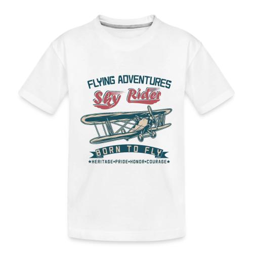 Flying Adventures - Born to Fly - Toddler Premium Organic T-Shirt