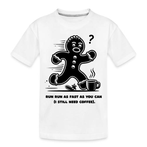 Gingerbread Man T-Shirt - Toddler Premium Organic T-Shirt