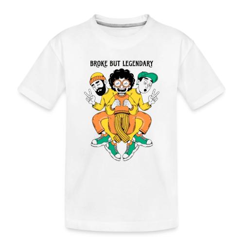 Legendary Broke Crew Retro - Toddler Premium Organic T-Shirt