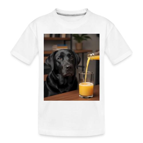 Golden Retriever Chill Juice Vibes - Toddler Premium Organic T-Shirt