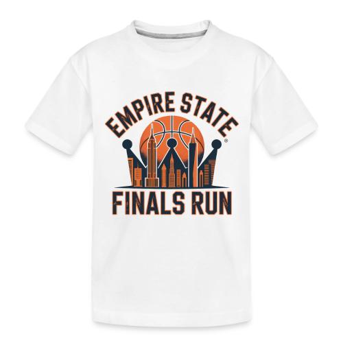 Empire State Finals Run - Toddler Premium Organic T-Shirt