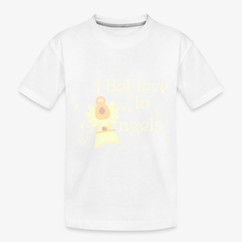 I Believe in Angels - Toddler Premium Organic T-Shirt