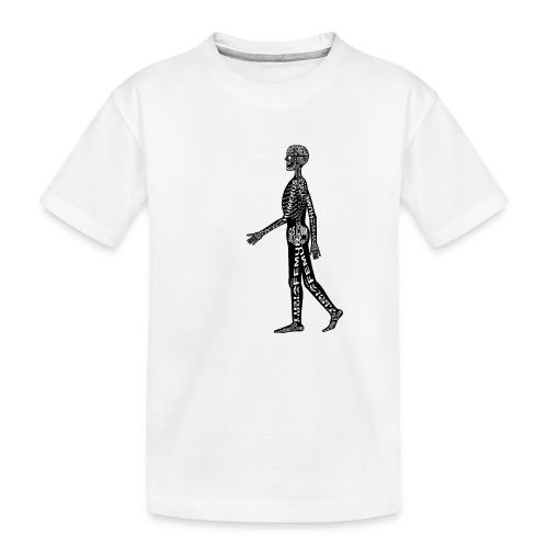 Skeleton Human - Toddler Premium Organic T-Shirt