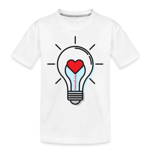 FUMCSD Heart Light Bulb - Toddler Premium Organic T-Shirt