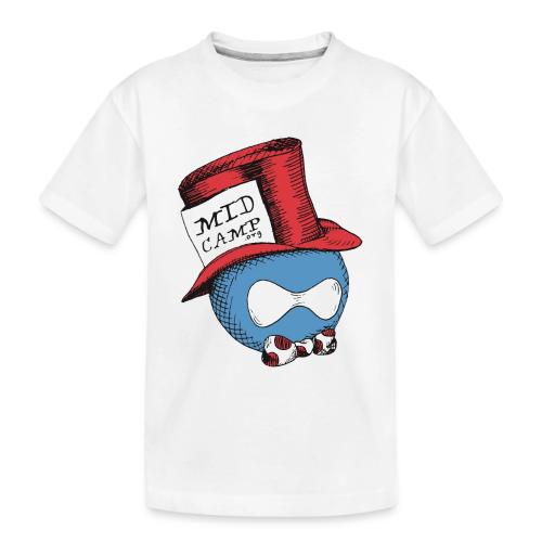 MidCamp Hatter - Red - Toddler Premium Organic T-Shirt