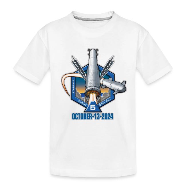 Starship Flight Test 5 - With Date