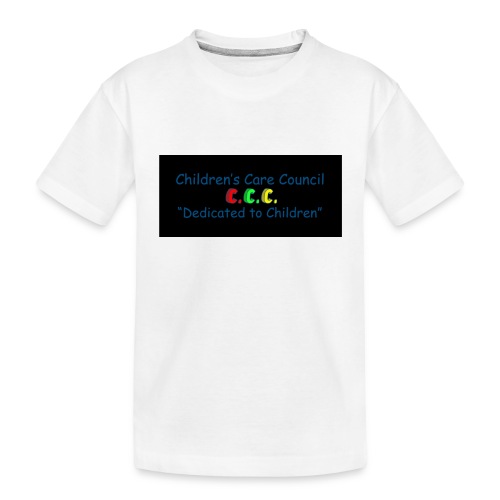 Children's Care Council Logo - Toddler Premium Organic T-Shirt